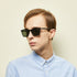 Square Acetate  Men's Sunglasses Palma